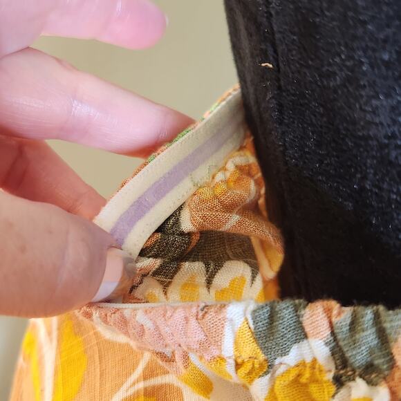 ROXY Off-the-shoulder Floral Print Top, Size Small - Picture 10 of 13